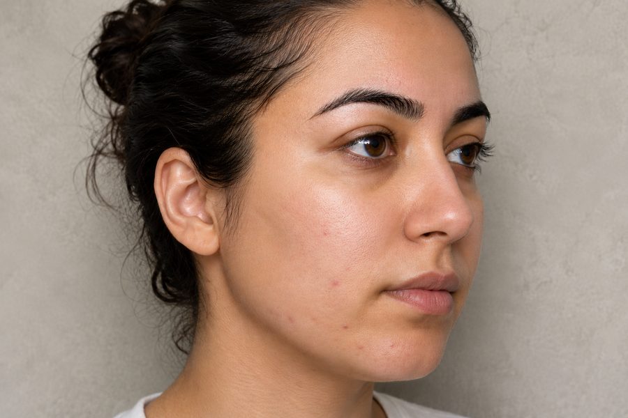 Acne after treatment
