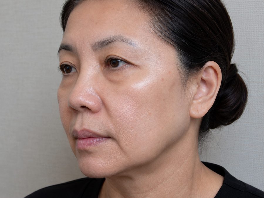 Skin texture after treatment